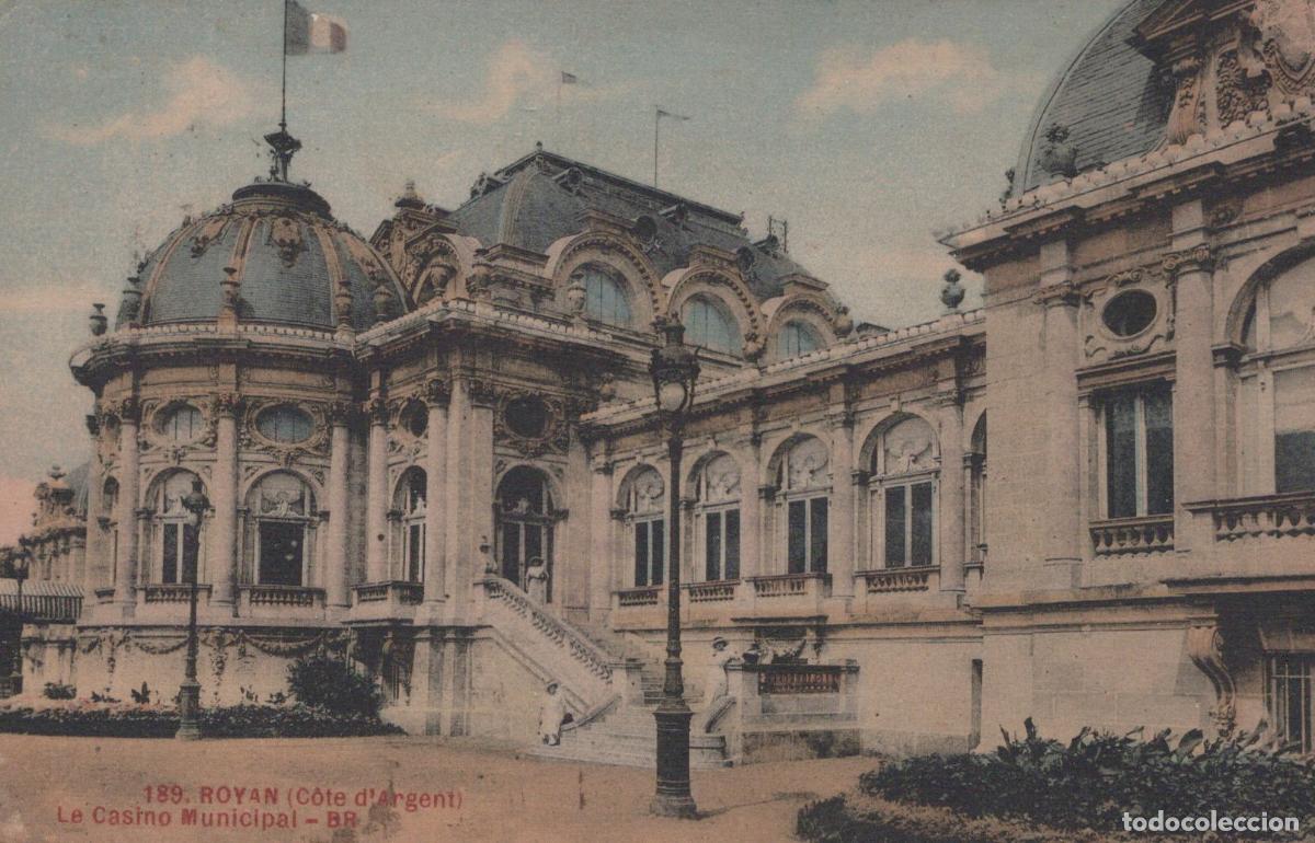 Postkarten: France Royan Casino Municipal Architecture 1936 *YAE227