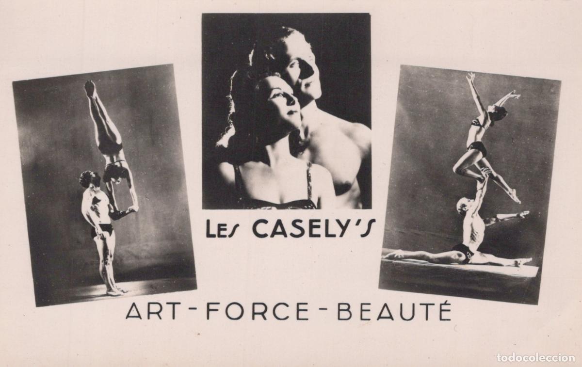 Postkarten: France Paris &Icirc;le de les Casely S Artistes Acrobates Force Unposted *YAE374