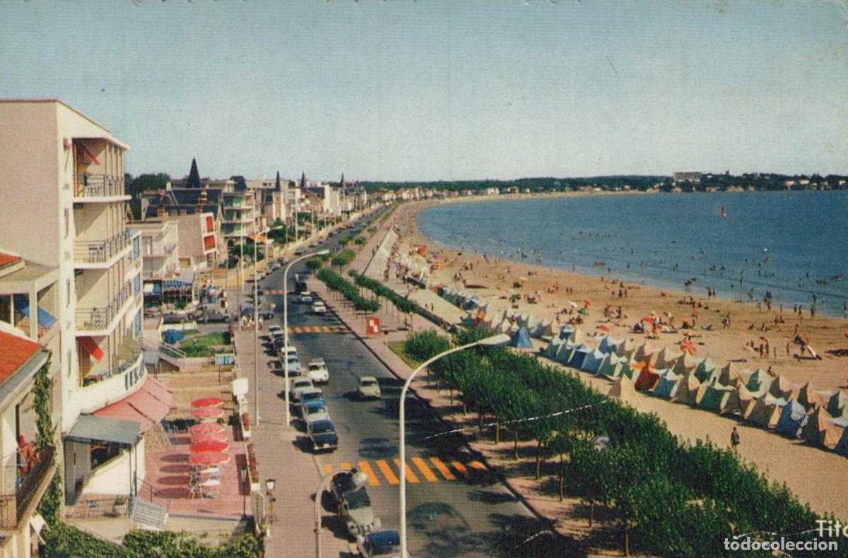 Postkarten: France Royan Royannouv Aquitaine Plage de Pontaillac Bd Fr&eacute;d&eacute;ric Garnier *YAE232