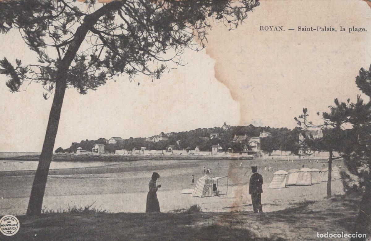 Postales: France Royan Saint Palais Plage Sc&egrave;ne Baln&eacute;aire *YAE231
