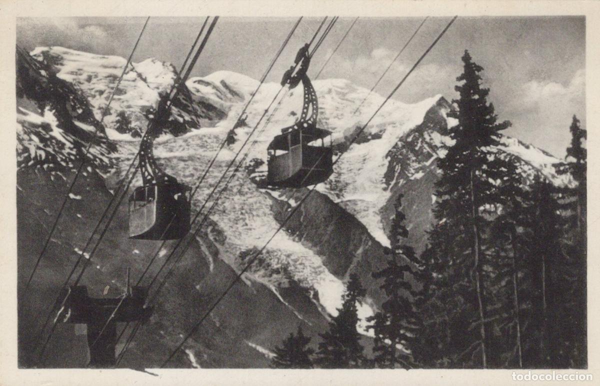 Cartes Postales: France Chamonix Mont Blanc T&eacute;l&eacute;f&eacute;rique Mont Blanc *YAE405