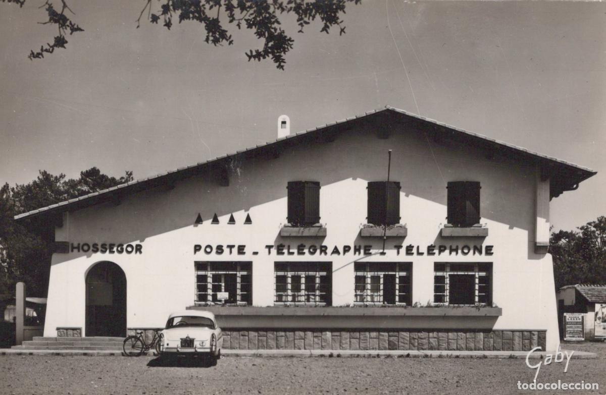 Postais: France Hossegor La Poste Bureau de Poste T&eacute;l&eacute;graphe Real Photo Unposted *YAE425