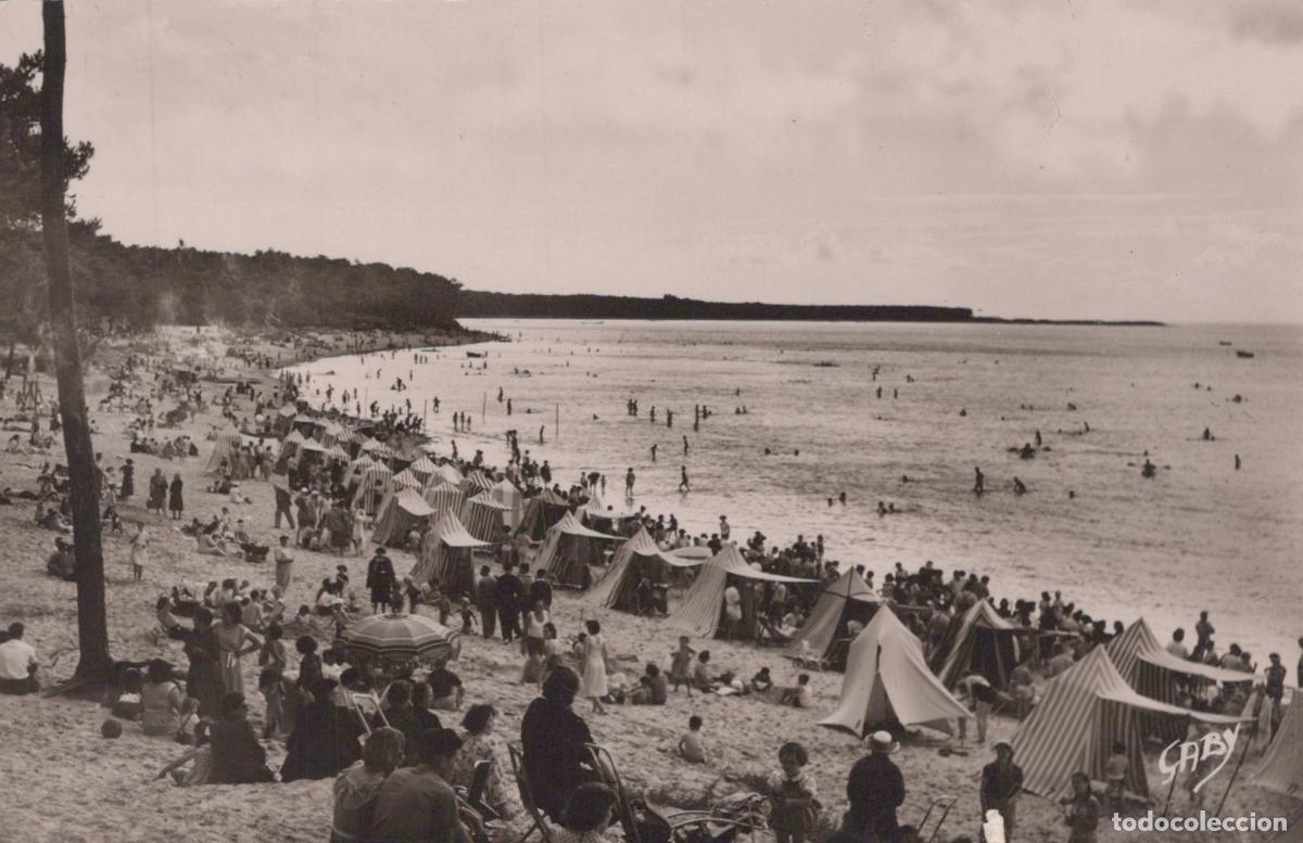 Postais: France Ronce les Bains Plage Anim&eacute;e Tentes Baigneurs *YAE270