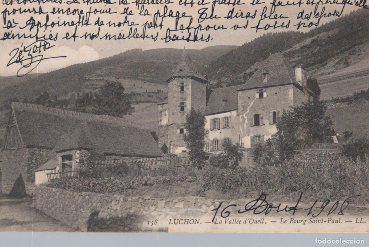 Cartoline: France Luchon Ch&acirc;teau le Bourg Saint Paul *YAE459