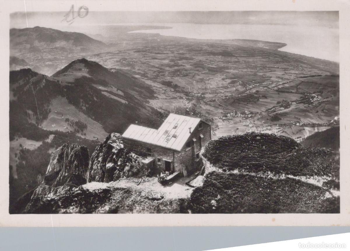 Cartes Postales: France Dent D Oche Chalet Refuge Vue sur Lac L&eacute;man Unposted *YAE475