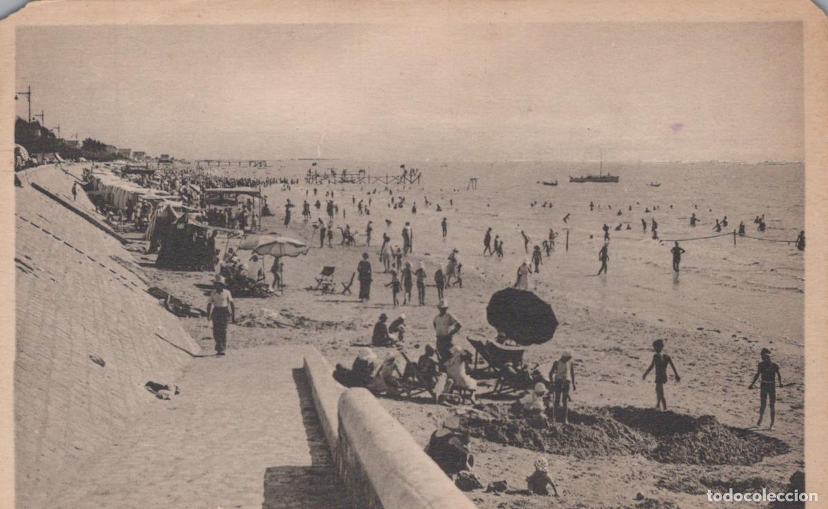 Postcards: France C&ocirc;te M&eacute;diterran&eacute;enne Plage Anim&eacute;e Baigneurs et Mer Unposted *YAE296