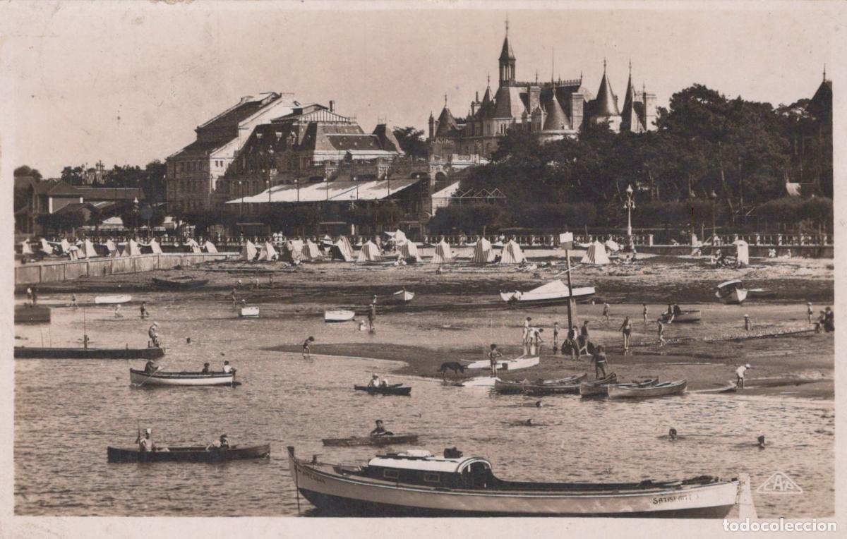 Postkarten: France Arcachon Plage vers Casino *YAE305