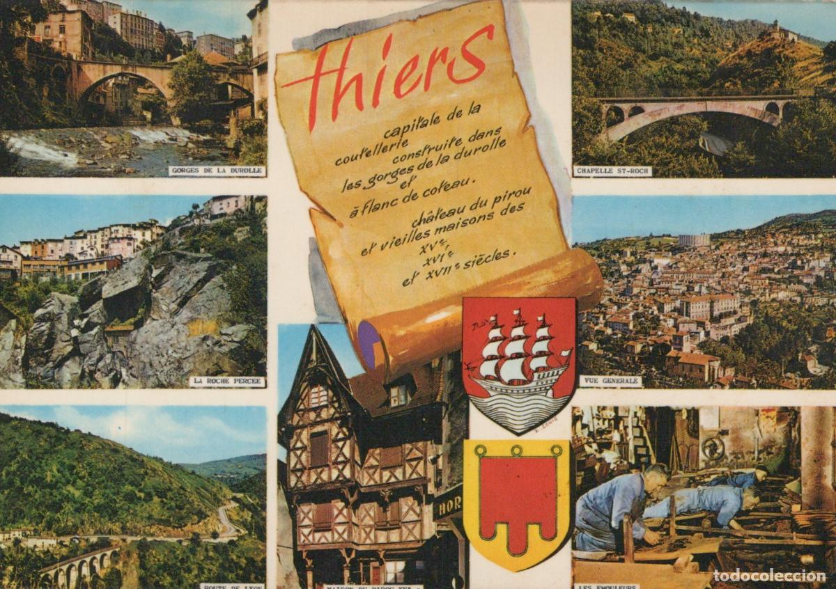 Cartes Postales: France Thiers Vues Multiples de la Coutellerie *YAE499