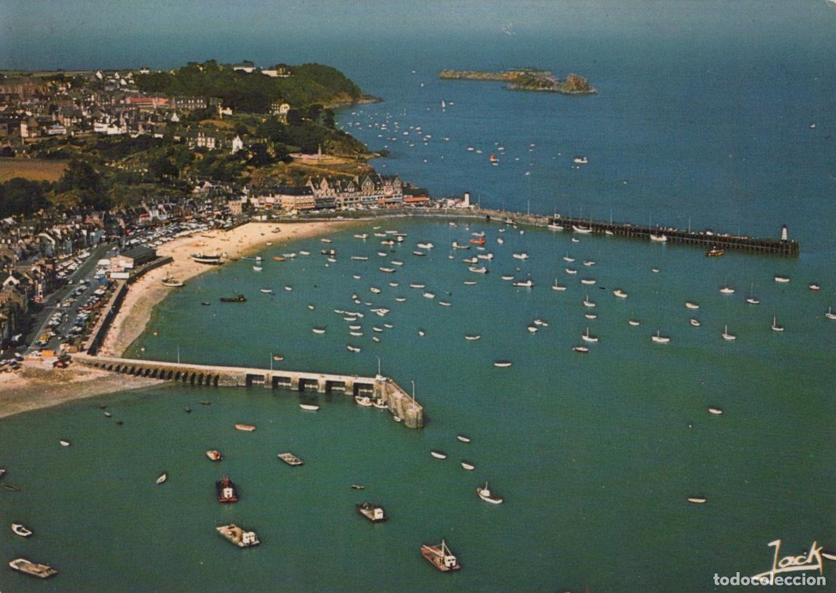 Cartes Postales: France Cancale Vue A&eacute;rienne du Port de la Houle Ville C&ocirc;ti&egrave;re *YAE509