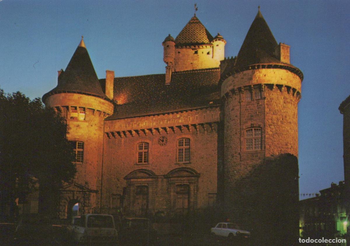 Postcards: France Aubenas Ch&acirc;teau de Nuit Forteresse M&eacute;di&eacute;vale Illumin&eacute;e 1985 *YAE519