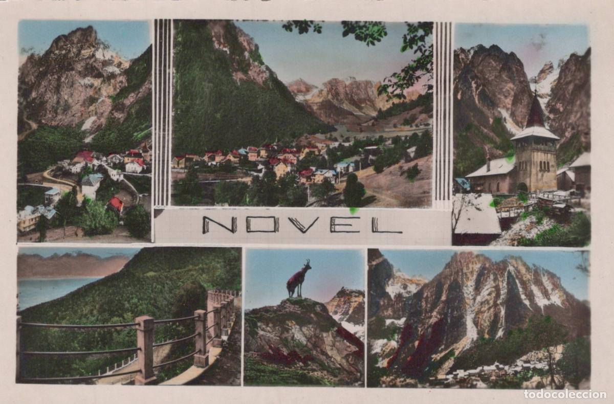 Postcards: France Novel Vues Panoramiques Village Montagnes Chamois *YAE321