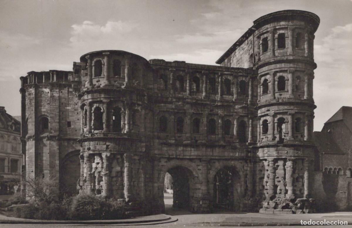 Postcards: Deutschland Trier Rheinland Pfalz Porta Nigra R&ouml;misches Stadttor *YAE326