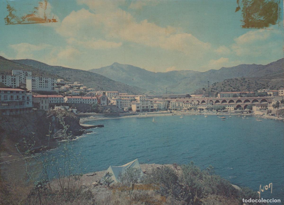 Postcards: France Cerb&egrave;re Le Port Vue G&eacute;n&eacute;rale Avec Viaduc *YAE565