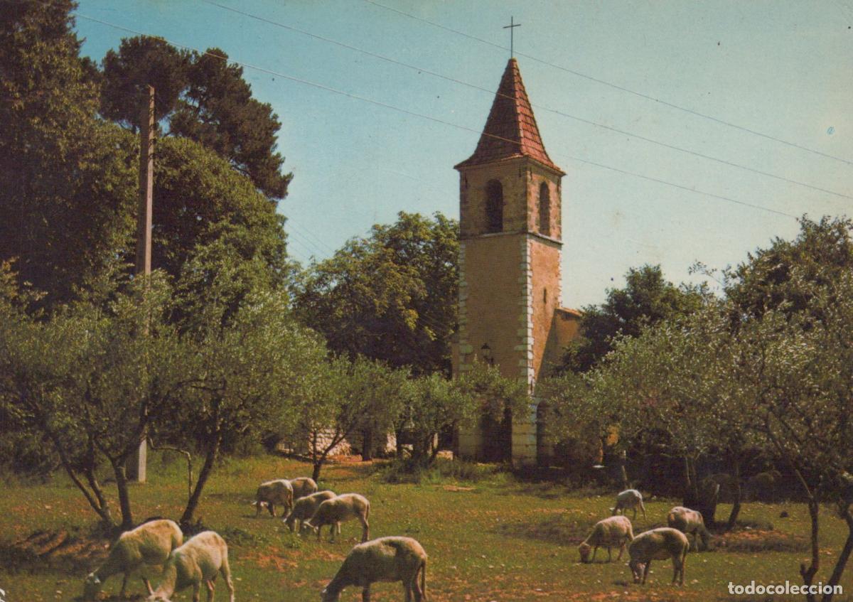 Postcards: France Sillans la Cascade &Eacute;glise Rurale Moutons *YAE564