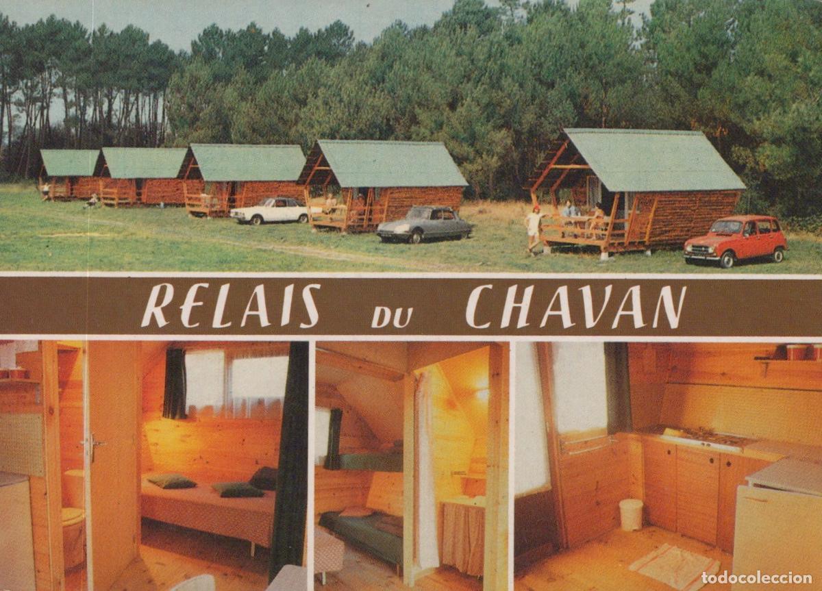 Postkarten: France Laruscade Relais du Chavan Bungalows Camping Unposted *YAE600