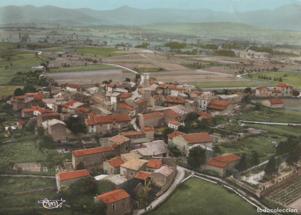 Cartes Postales: France Ardoix Vue A&eacute;rienne Village Rural Historique Paysage Real Photo *YAE624
