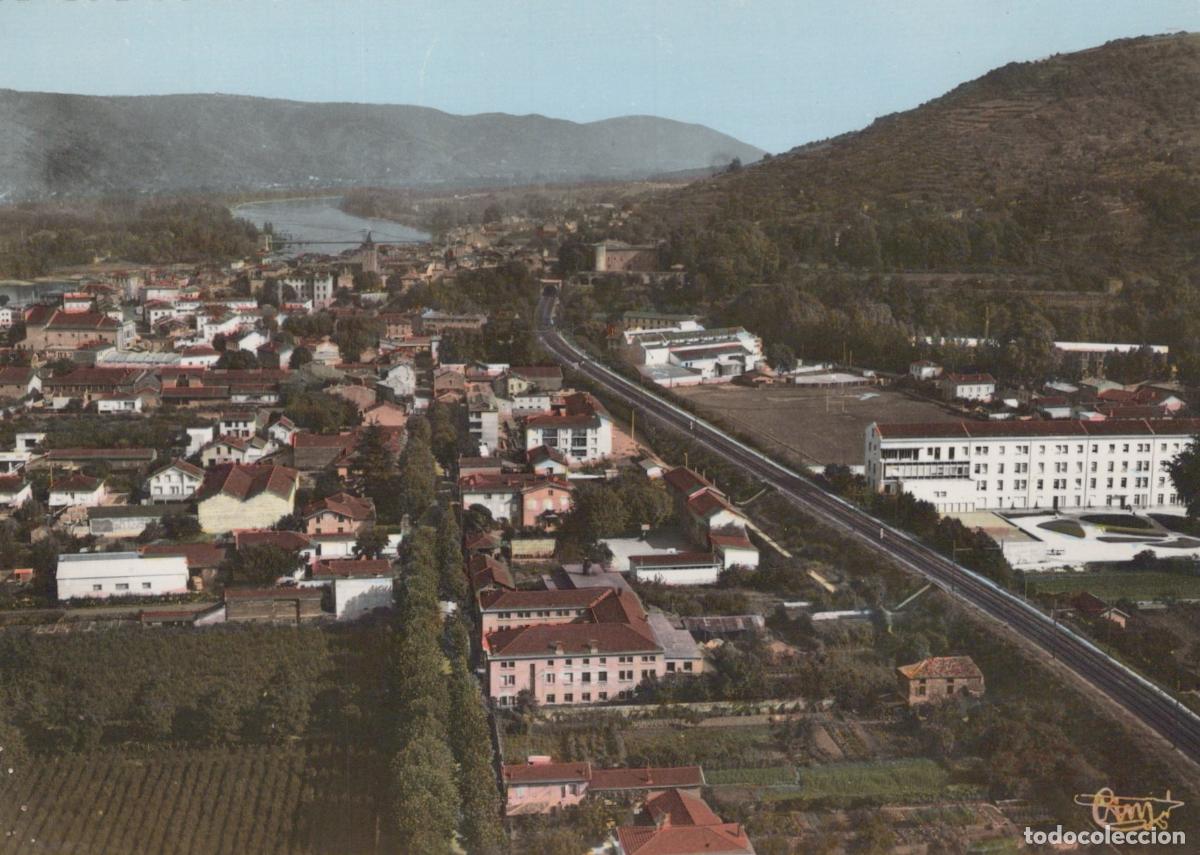 Cartes Postales: France Saint Vallier Vue A&eacute;rienne des Quartiers Sud Rh&ocirc;ne Real Photo *YAE630