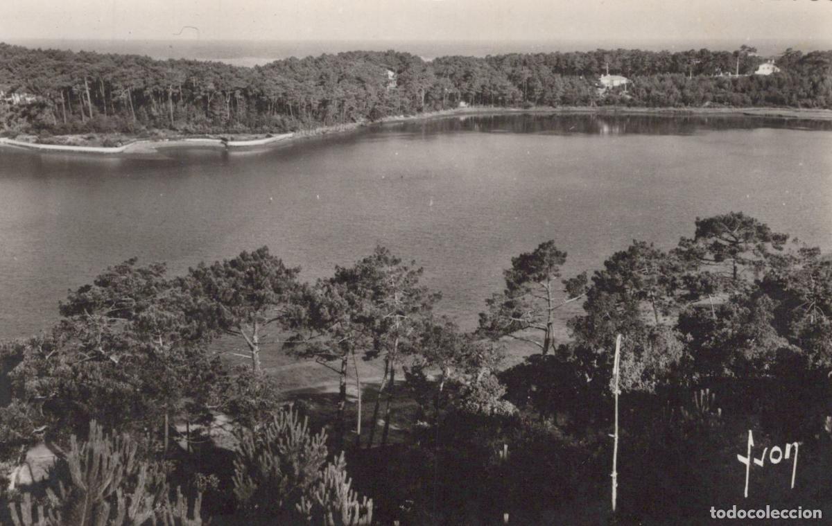 Cartes Postales: France Hossegor Le Lac Vu du Super Paysage Real Photo Unposted *YAE361