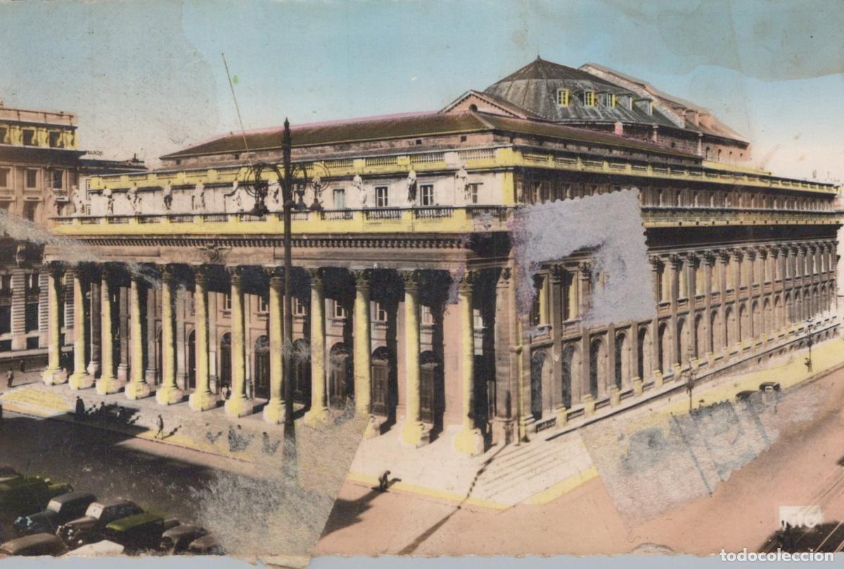 Cartes Postales: France Bordeaux Le Grand Th&eacute;&acirc;tre Architecture Photo Real Photo Unposted *YAE363