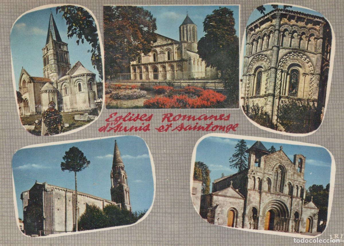 Cartes Postales: France Aulnay Surgeres Rioux Fenioux Pons D Aunis ET Saintonge &Eacute;glises *YAE661