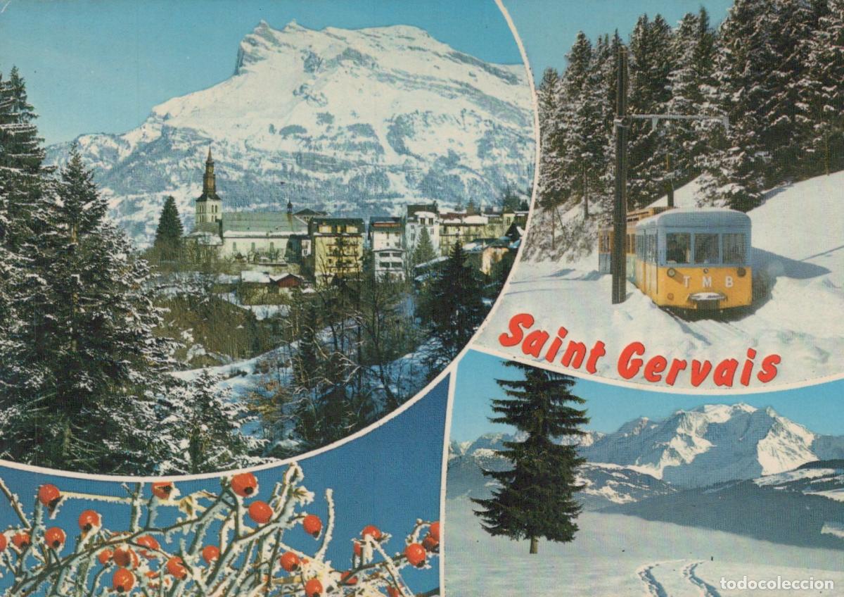 Cartes Postales: France Saint Gervais les Bains Paysage Hivernal Tmb *YAE691