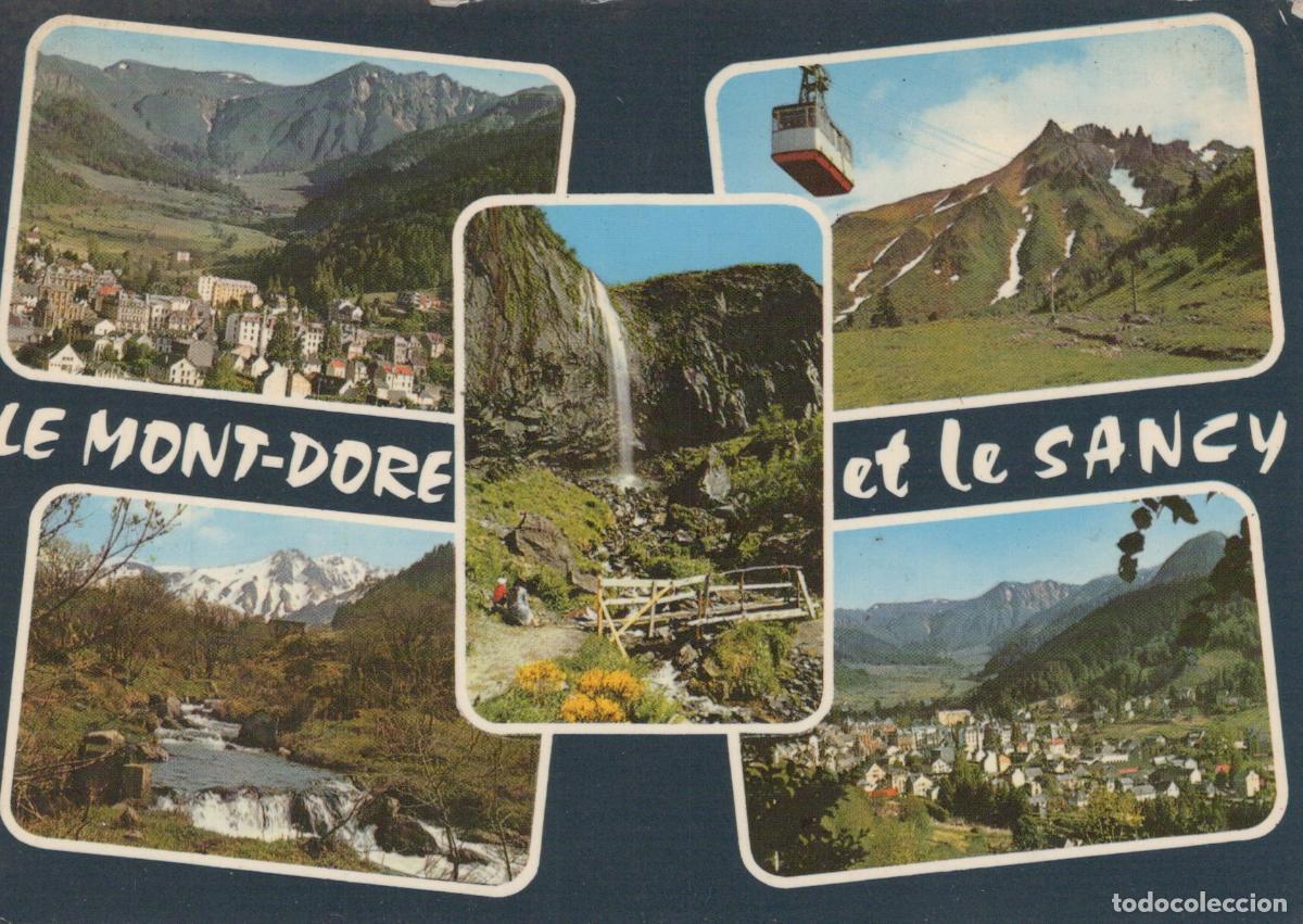 Postcards: France Le Mont Dore Puy de D&ocirc;me Vues Cascade T&eacute;l&eacute;ph&eacute;rique Sancy *YAE711