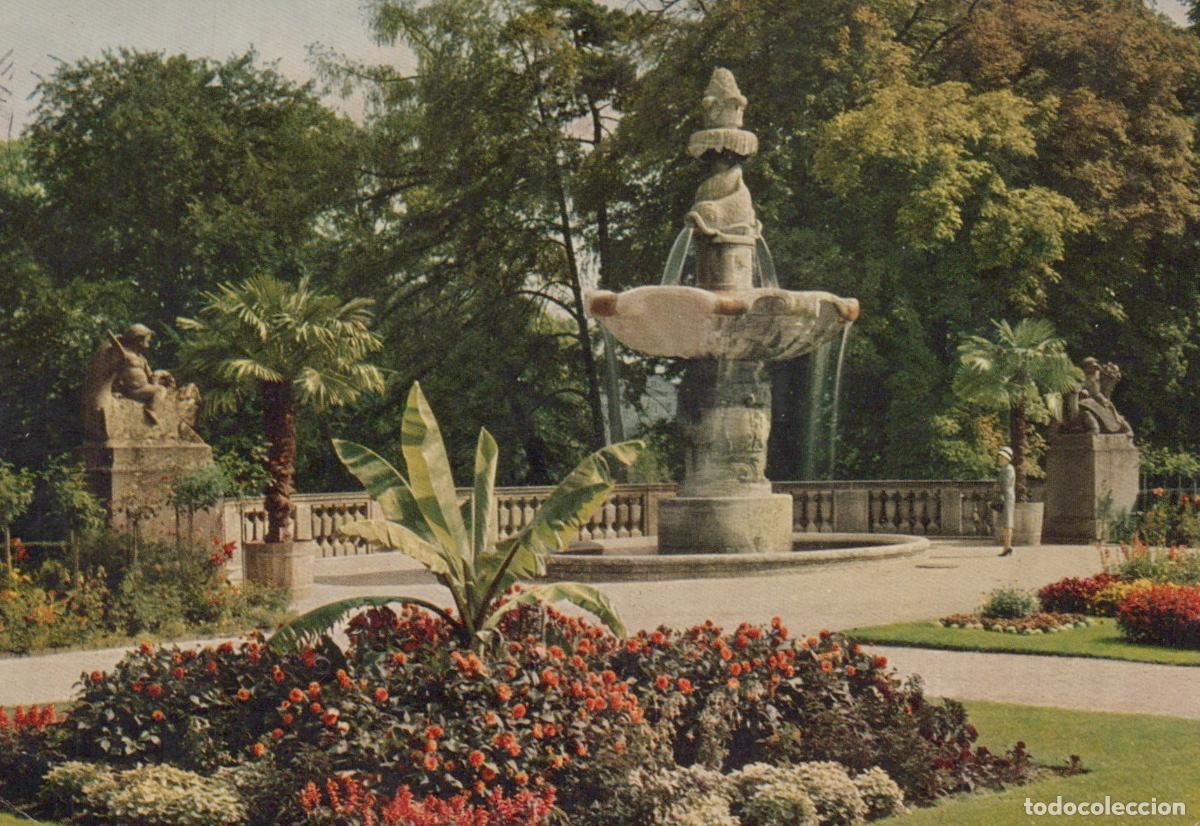 Postcards: Deutschland Bad D&uuml;rkheim Rheinland Pfalz Valentin Ostertag Brunnen *YAE721