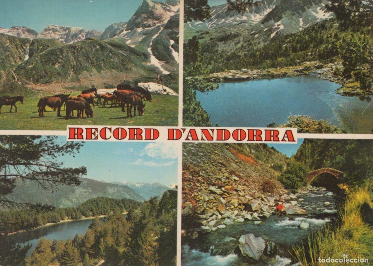 Postcards: Andorra Andorra Andorre Principat D Montagnes Lacs Chevaux Pont *YAE742