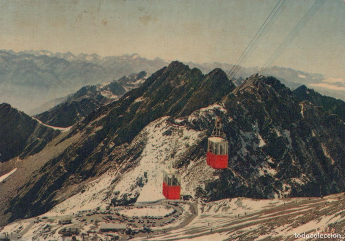 Postcards: France Pic du MIDI de Bigorre T&eacute;l&eacute;ph&eacute;riques Pic du MIDI Unposted *YAE747