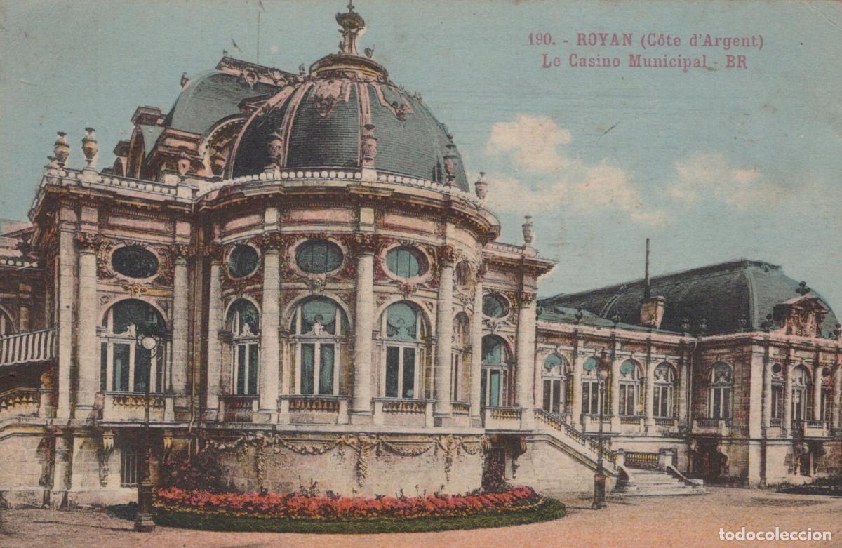 Postkarten: France Royan Le Casino Municipal Architecture *YAE397