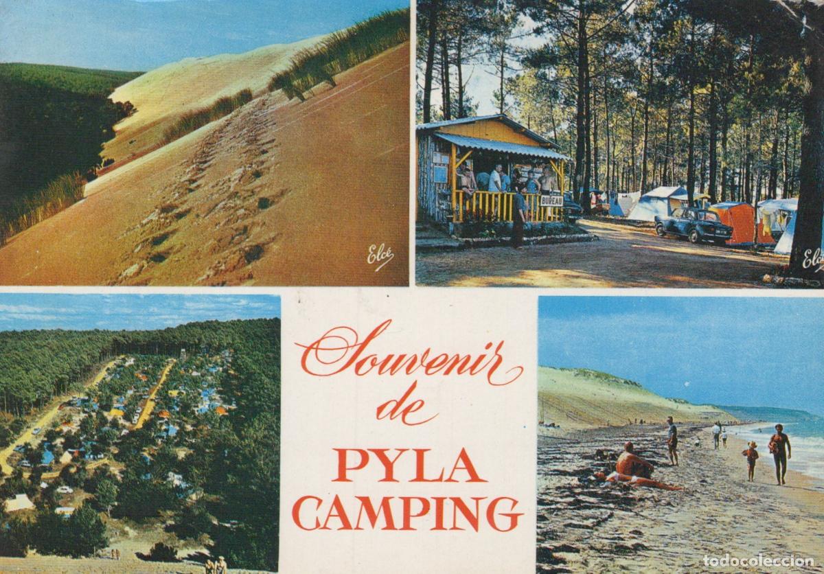 Postcards: France La Teste de Buch Pyla Camping Dune Plage *YAE771