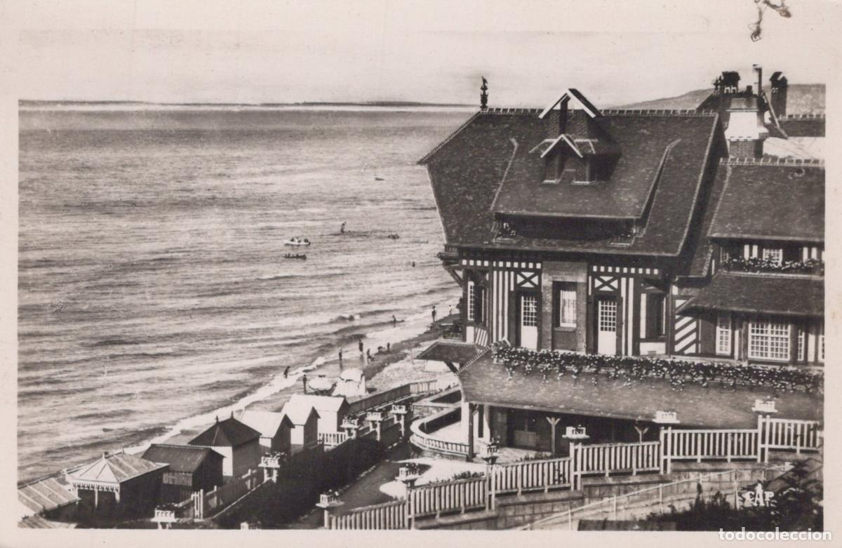 Postcards: France Villers sur Mer Normandie Villa C&ocirc;ti&egrave;re Plage Vue Mer Unposted *YAE407