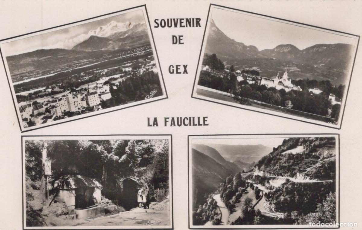 Postcards: France Gex Ain la Faucille Vues Montagnes Architecture Village *YAE412