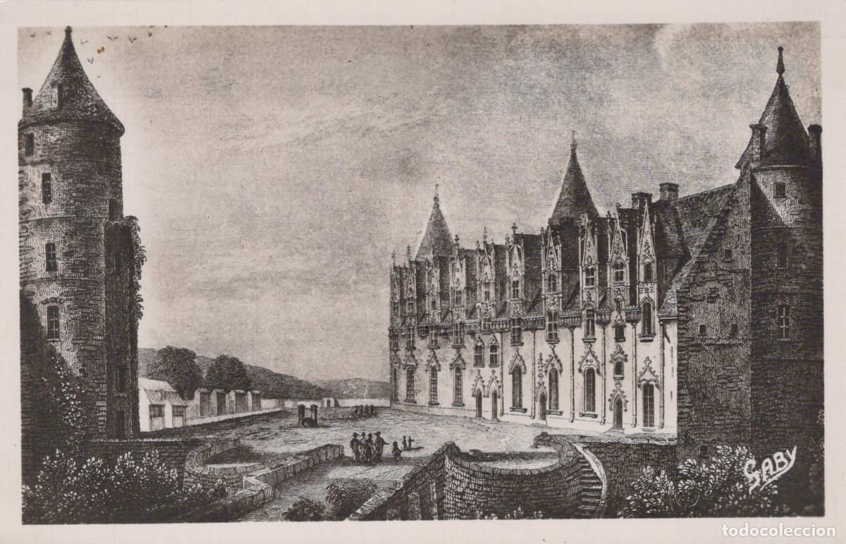 Postcards: France Josselin Ch&acirc;teau de Ancienne Gravure *YAE417
