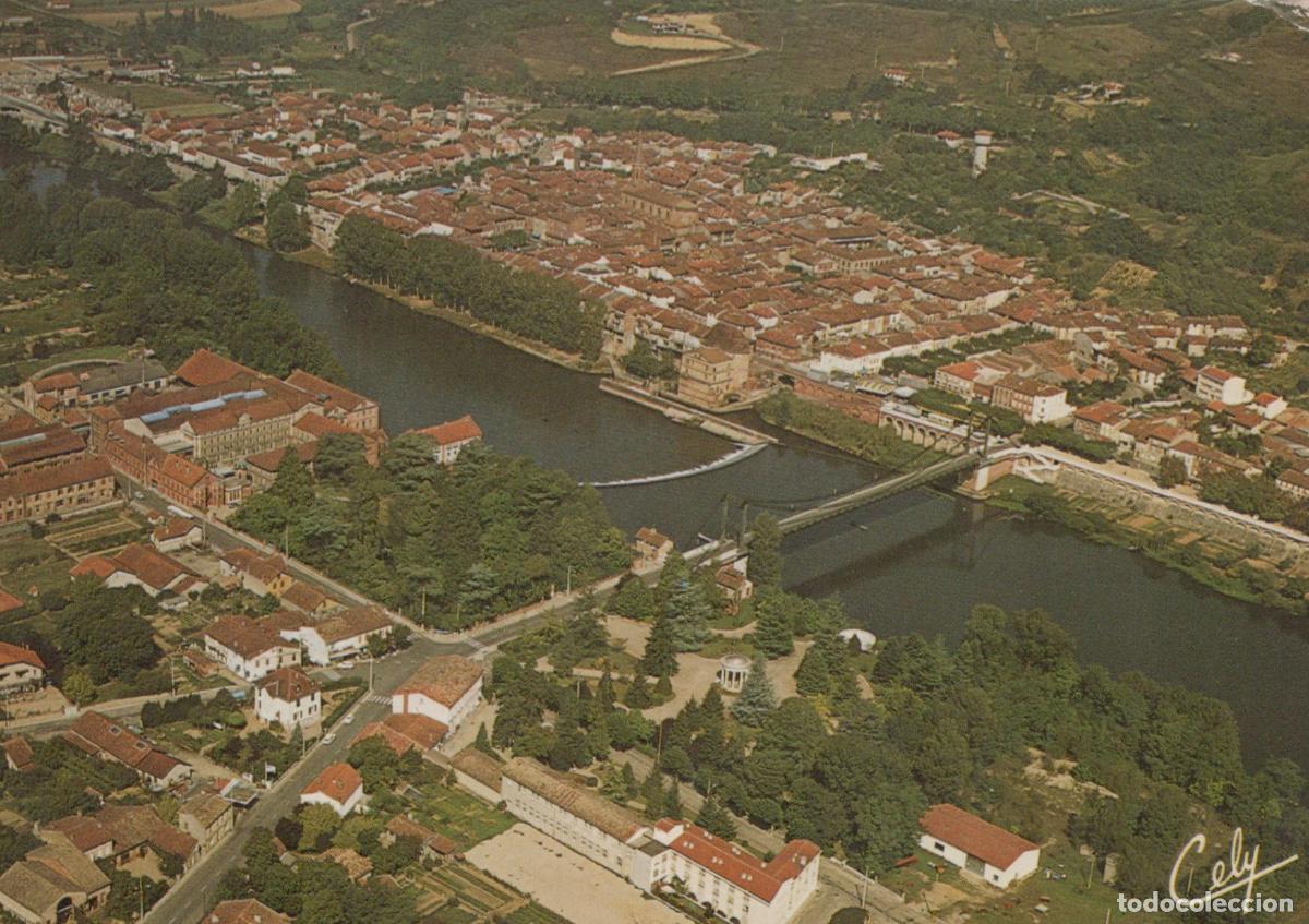 Postcards: France Villemur sur Tarn Villemur Vue A&eacute;rienne Ville Tarn Pont Paysages *YAE811