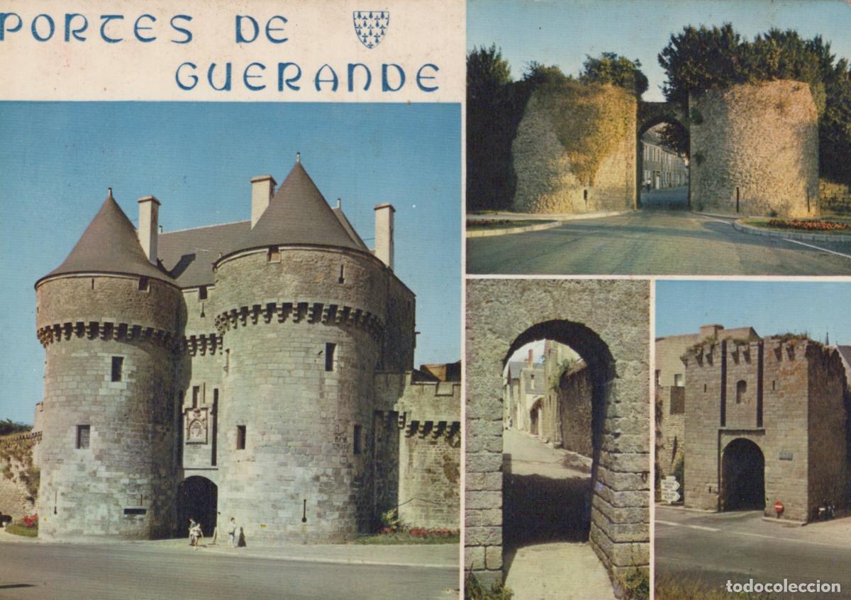 Postcards: France Guerande Bretagne Portes M&eacute;di&eacute;vales Architecture Fortifi&eacute;e *YAE816