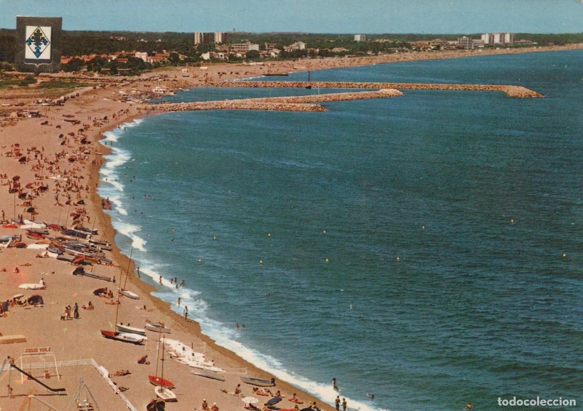 Postcards: France Argeles sur Mer Plage du Racou et Port *YAE817