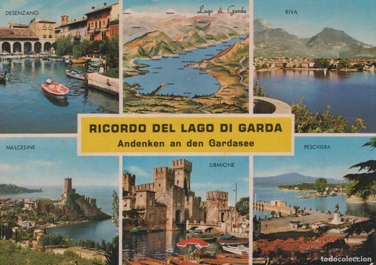 Postales: Italia Sirmione Lago DI Garda Lombardia Veneto Panoramica Borghi Storici *YAE827