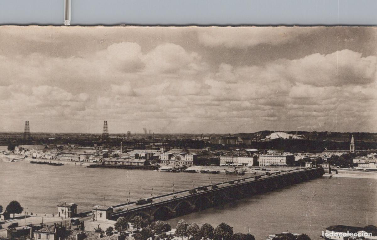 Cartes Postales: France Bordeaux Pont de Pierre Vue sur la Bastide Unposted *YAE436