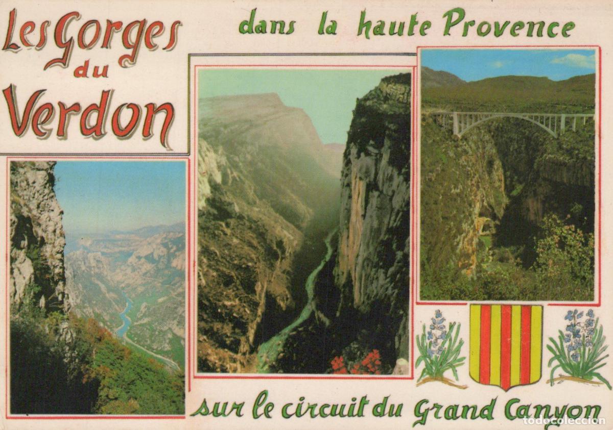 Cartes Postales: France Gorges du Verdon Provence Paysage Gorges Pont de L Artuby 1984 *YAE866