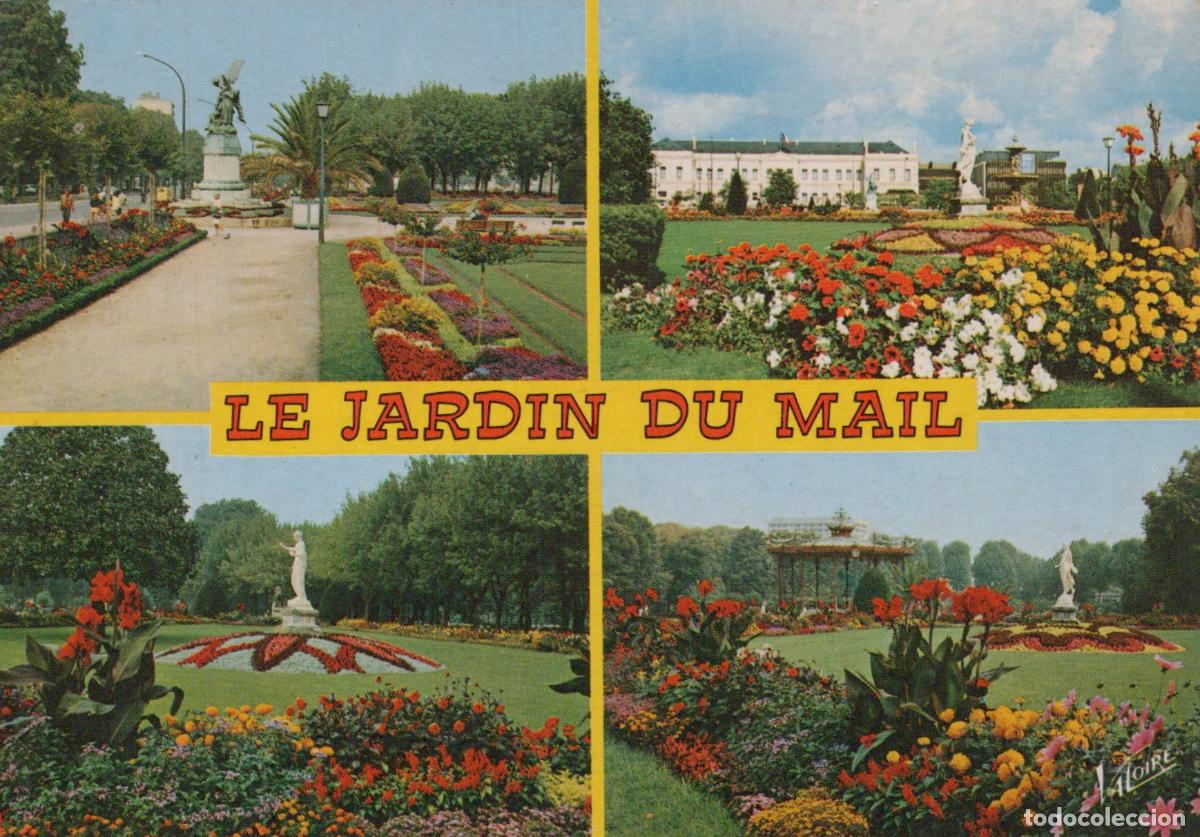 Postkarten: France Angers Le Jardin du Mail Vues du Parc Fleuri *YAE871