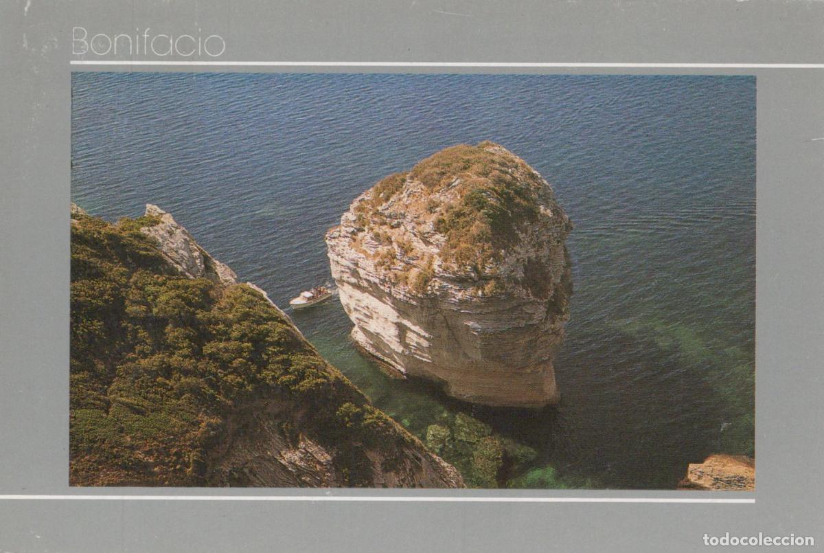 Cartoline: France Bonifacio Corse Paysage Marin Roches Calcaire C&ocirc;te *YAE877
