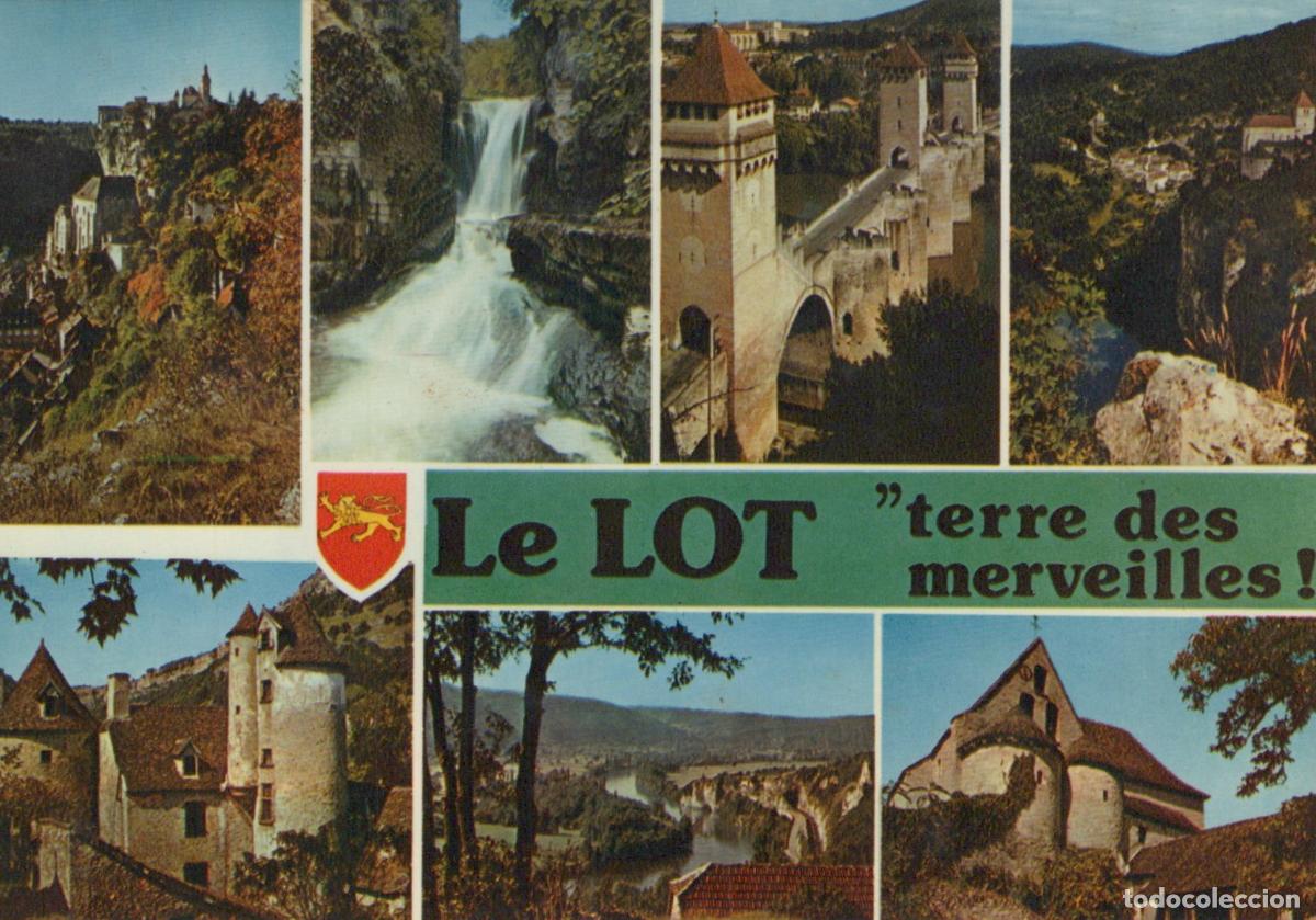 Postcards: France Rocamadour Cahors Paysages Architecture Cascade *YAE881
