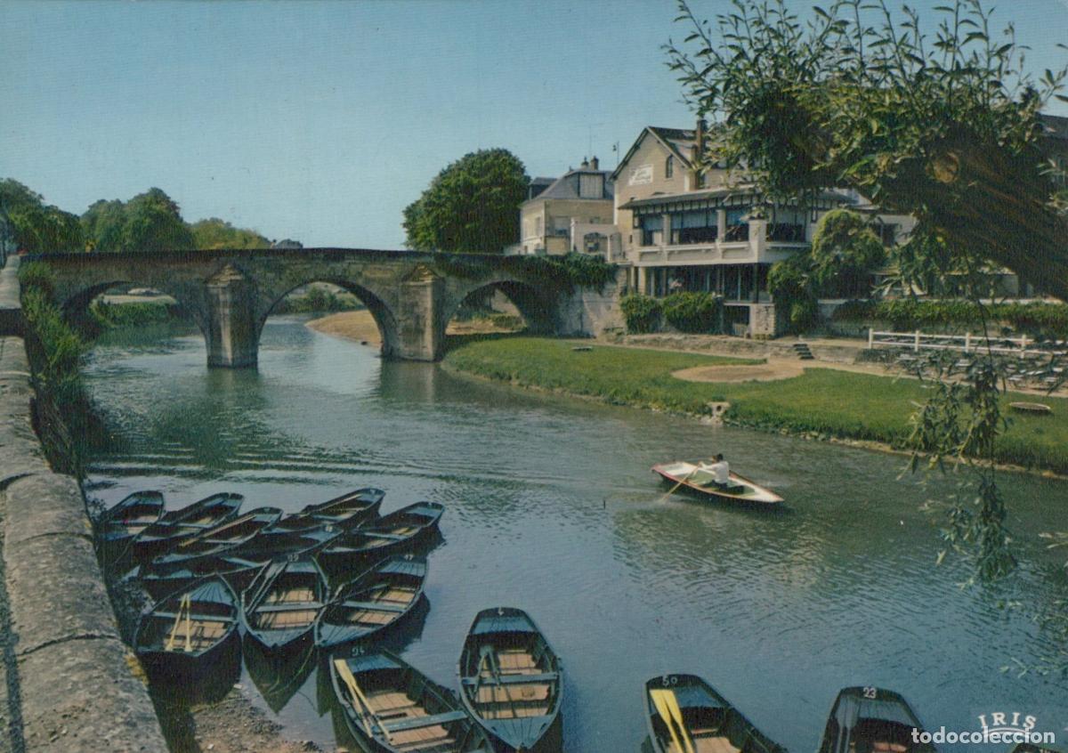 Cartes Postales: France L Isle Adam Pont Oise Bateaux le Gai Rivage *YAE903