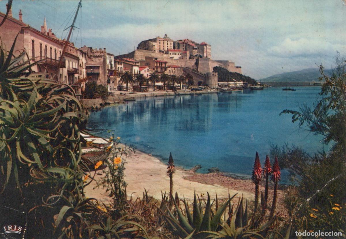 Postkarten: France Calvi La Citadelle de Golfe et Bateaux *YAE927
