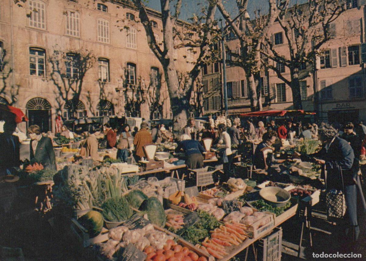 Cartoline: France Aix en Provence March&eacute; Anim&eacute; Architecture Urbaine *YAE948