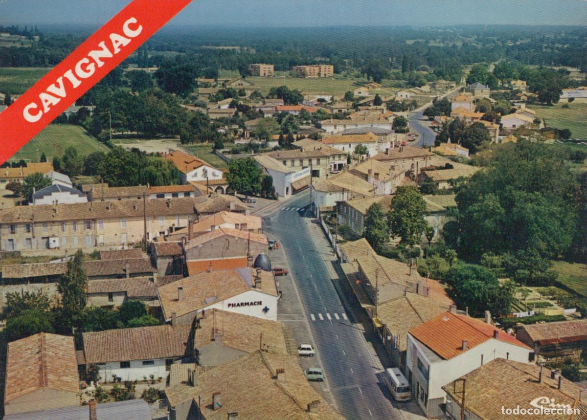 Cartoline: France Cavignac Vue A&eacute;rienne du Village Architecture Unposted *YAE968