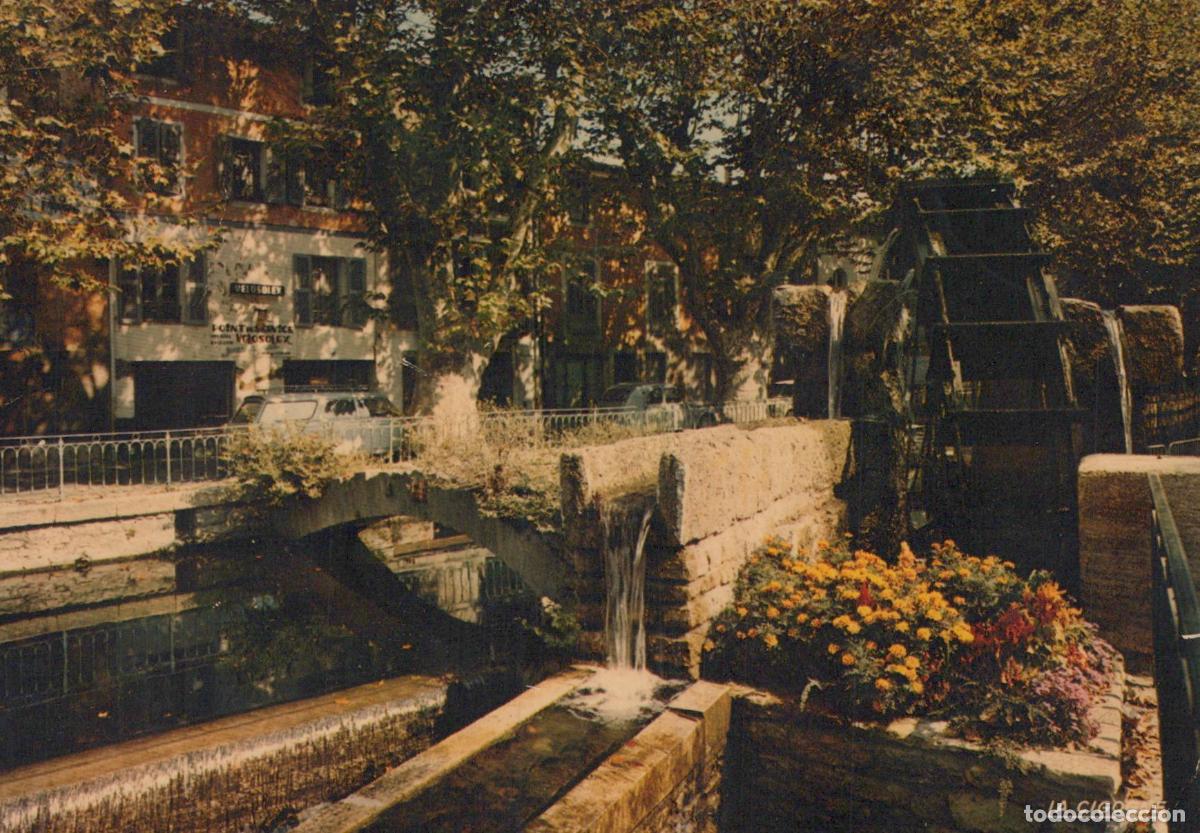 Cartoline: France L Isle sur Sorgue Provence Roue &Agrave; Aubes Canal Pont *YAE491