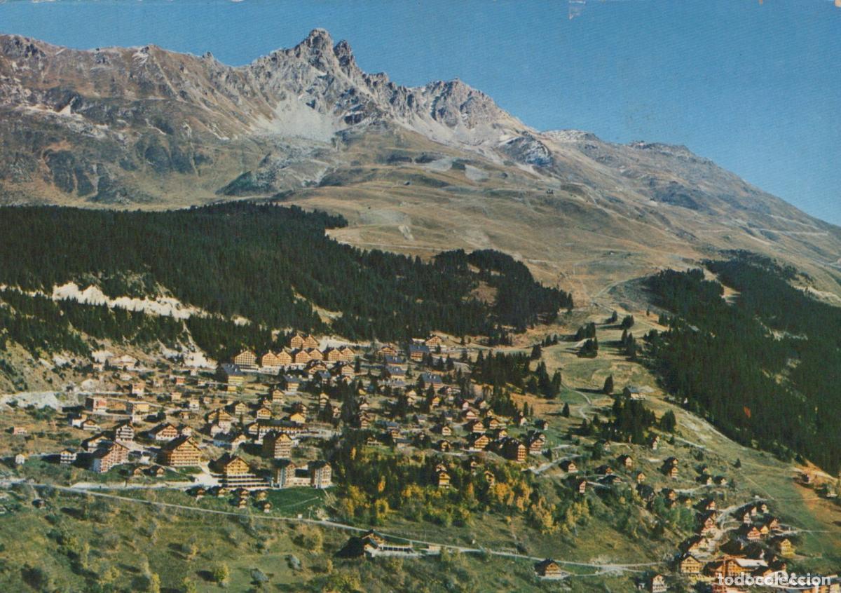 Postkarten: France M&eacute;ribel les Allues Vue A&eacute;rienne Village Dent de Burgin *YAE493