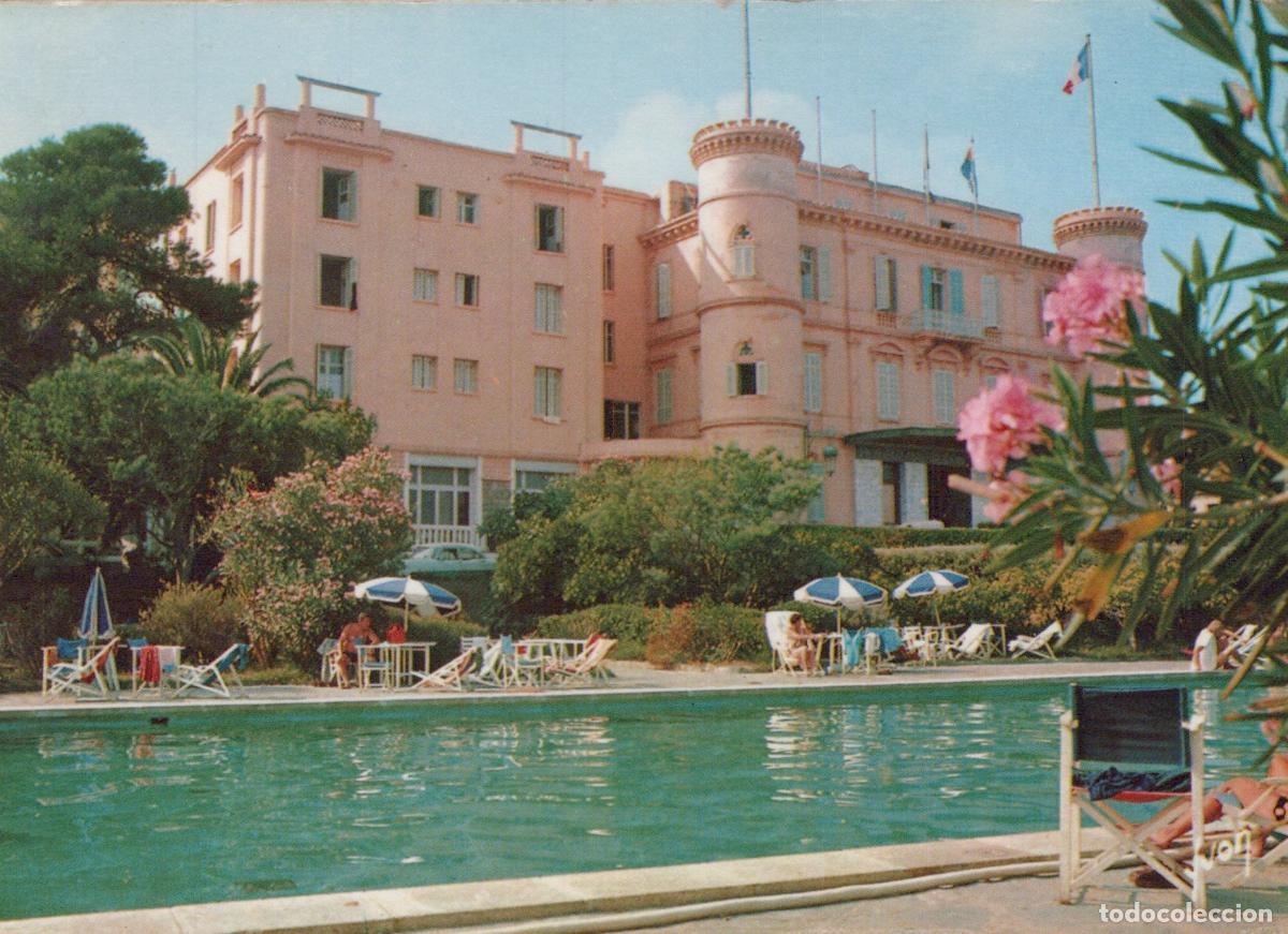 Postcards: France Ile Rousse H&ocirc;tel Napol&eacute;on Bonaparte Piscine et Jardins *YAE492
